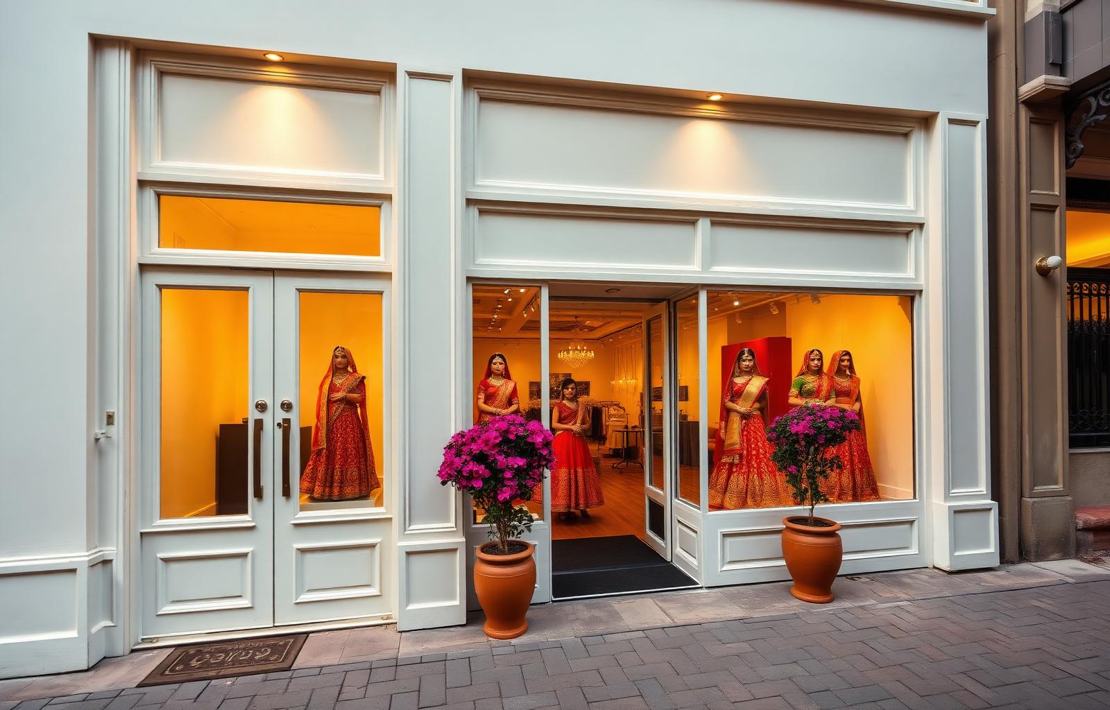 Le Wraps by Nidhi Sachdev boutique storefront in Friends Colony East, South Delhi